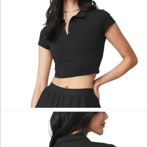 Alo cropped polo